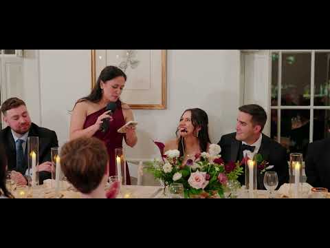Jackie + Danny MOH Toast