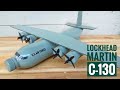 How to make Lockhead C-130 Airplane from Plastic Bottle | Membuat Pesawat C-130 dari Botol Bekas