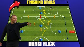 Hansi Flick Passing and  Finishing Drills