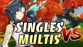 Single Vs Multis: Which Is Better Mathematically!?! Breakdown w/ 5 Star Pull | Genshin Impact