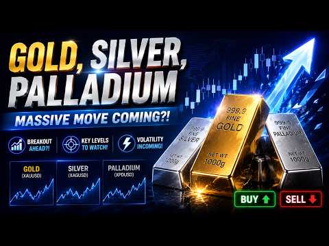 Video preview for GOLD, SILVER & PALLADIUM | Technical Breakdown: Higher Prices or Bull Trap Ahead?