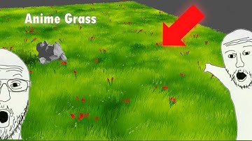 [Blender] High-Quality Animated Anime Grass Tutorial