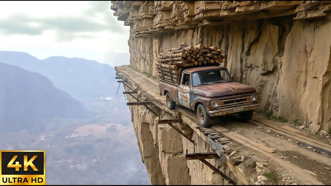 8 самых опасных дорог в мире | Документальный фильм в формате 4K