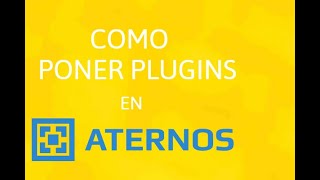 Como Poner Plugins En Aternos 1.8-.16