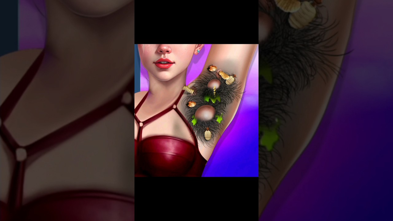 ASMR Doctor: Hospital Games | Treatment Animation | Remove Maggot  Infected Animation