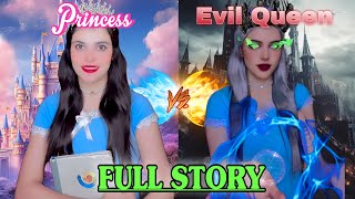 Full Story~Princess VS Evil Queen (Uncovering The Mysterious Story🤫) #viral #trending #funny #royal