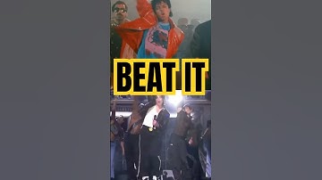 Michael Jackson BEAT IT 1982 vs 2001 👑👑 #michaeljackson #kingofpop #applehead #beatit #mj #mjfam