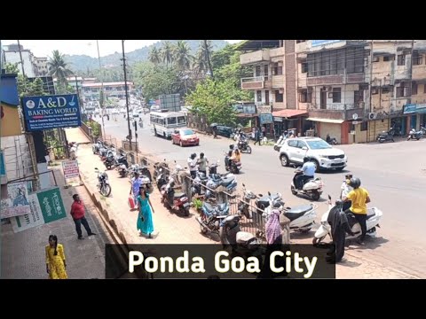 Ponda Goa City | Ponda Bus Stand | ponda goa tourist places | Goa India | Goa City Tour | Goa Vlog