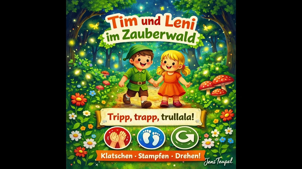 Tim und Leni im Zauberwald – Mitmach-Kinderlied