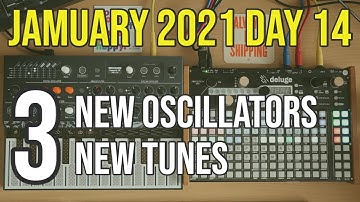 Arturia MicroFreak 3 new oscillators means 3 new tunes. Jamuary Day 14