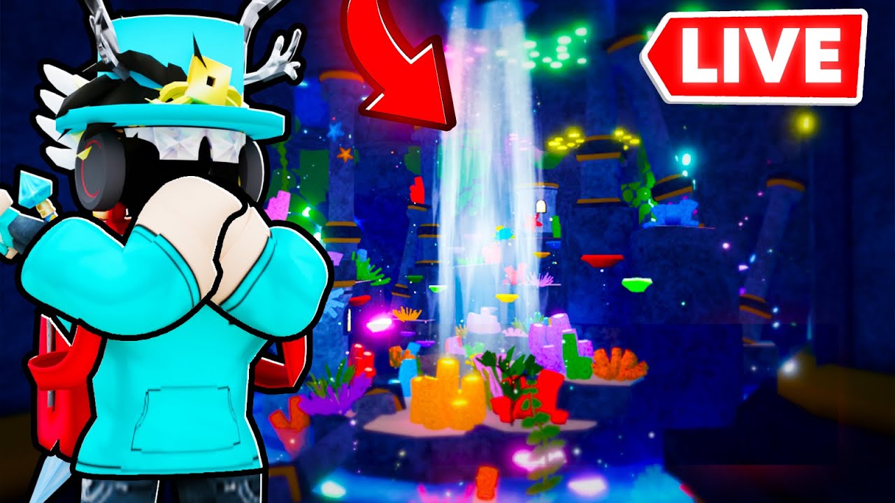 🔴Roblox FISCH TIDEFALL UPDATE LIVE! GRINDING + More!🔴