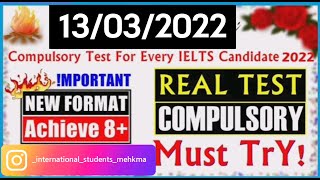 13 March 20222 March 2022 IELTS LISTENING PRACTICE TEST WITH ANSWERS Hard test GOAL 7