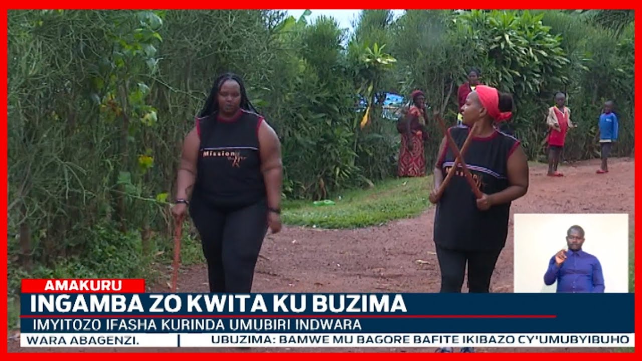 Bamwe mu bagore bafite ikibazo cy'umubyibuho ukabije mu rugendo rwo kugabanya ibiro