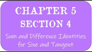 Chapter 5 Section 4