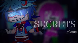 Secrets//FNAF meme//TW: FLASH BL00D AND SHAKE//Ft.new au(Shifted reality au)//Remake//