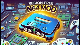 How to Make Your Nintendo 64 Region-Free with a Simple 3D Printed Mod! | Play Japanese Games