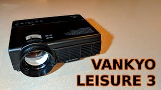 Vankyo Leisure 3 Projector Review - YouTube