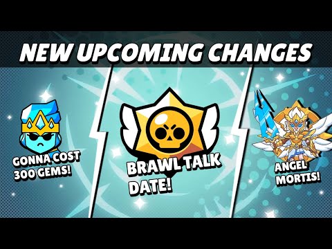 BRAWL NEWS: Brawl Talk Date! And All NEW Changes And Skins Coming In The Next Update!