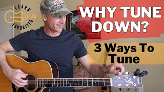 WHY and HOW to Tune Down | 3 Common Alternate Tunings