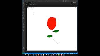 Python Program Draw Flower