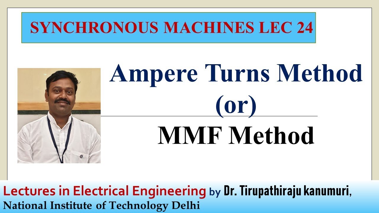 SM24 Ampere Turns Method or MMF Method YouTube