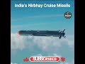 India’s Nirbhay Cruise Missile Power #shorts