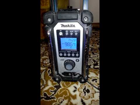 Radio makita BMR 102 zavada