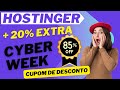 ¿Puedes REALMENTE Ahorrar Hasta 90% con Hostinger en CYBER WEEK?