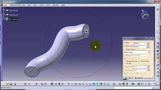 35 CATIA Beginner Tutorial  Rib Sweep Wealth