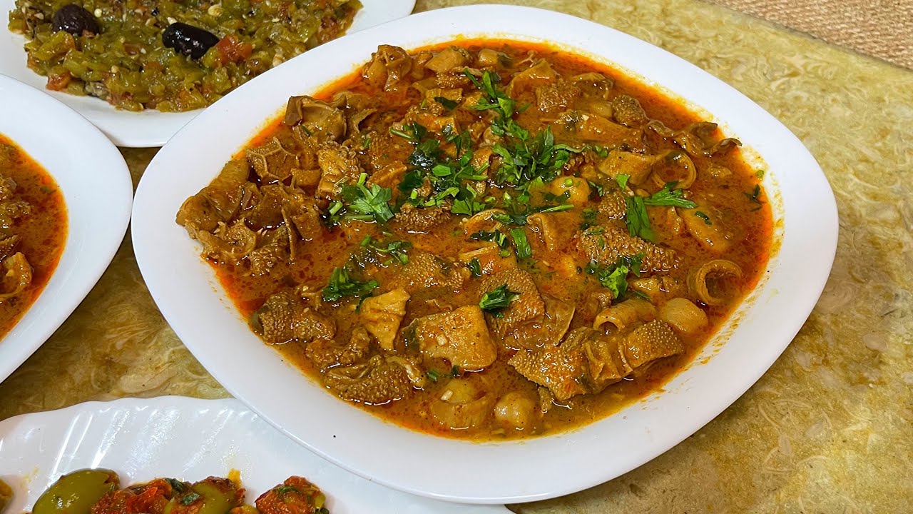 شكمبة او بكبوكة خاثرة و محرحرة على أصولها😍