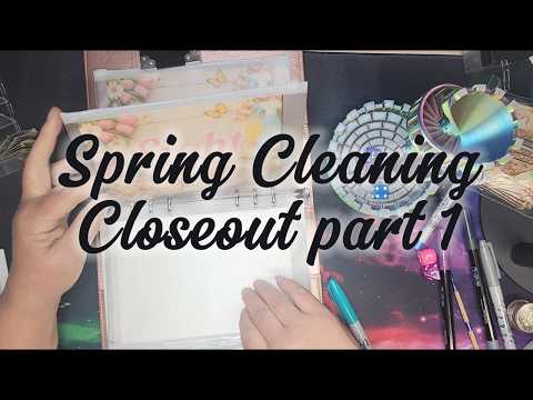 spring cleaning closeout pt 1