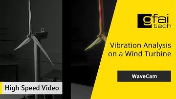 WaveCam – Video Vibration Analysis on a Wind Turbine