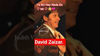David Zaizar Ya No Hay Nada En "Mi"💔😢🥀