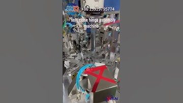 #Yanman automatic cabinet hinge assembly line