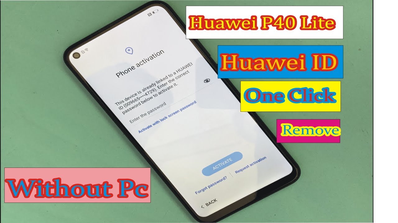 BOOM!!! Without PC!!! Huawei P40 lite E ARTL29 (C432), Remove Huawei