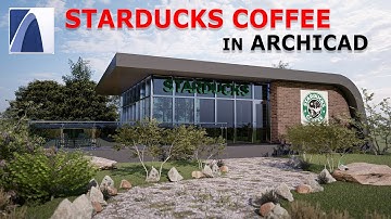 ARCHICAD 23 Tutorial #6 COFFEE SHOP DESIGN