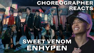 Dancer Reacts to ENHYPEN - SWEET VENOM M/V & Dance Practice