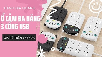 Ổ Cắm Điện Đa Năng 3 Cổng USB Hình Con Mèo Ngộ Nghĩnh - Đánh Giá Nhanh