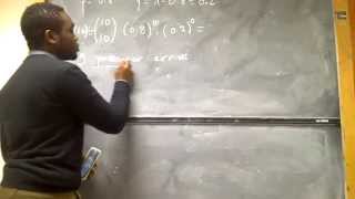 Binomial Distribution Example - Part 1