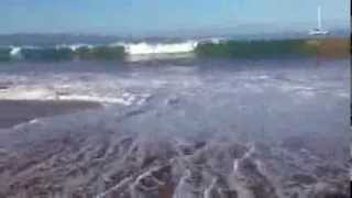 High Surf Off Makena on December 20, 2013