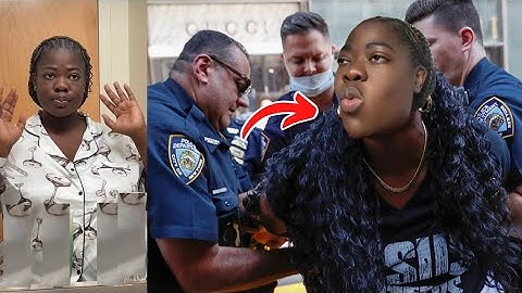 Popular Ghanaian TikToker, Asantewaa, Is In Trouble In The United States For Disgracing US Nurses