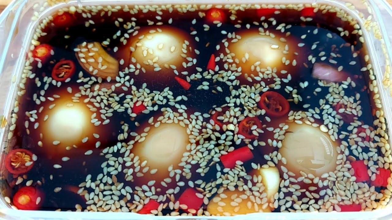 วิธีทำไข่ต้มดองซีอิ้ว ทำกินทำขายได้/ครัวกัณฐมณี channel