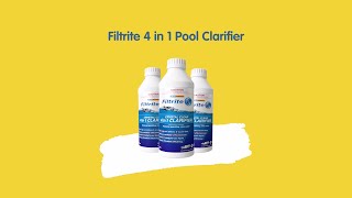 Filtrite 4 in 1 Pool Clarifier with Clark Rubber