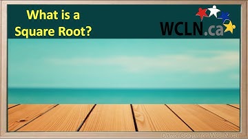 WCLN - What is a Square root?