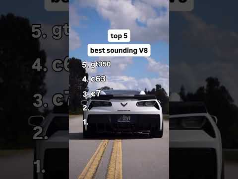 Top 5 Best Sounding V8 Cars | GT350, C63, Corvette C7, 458 Italia & M3 E92