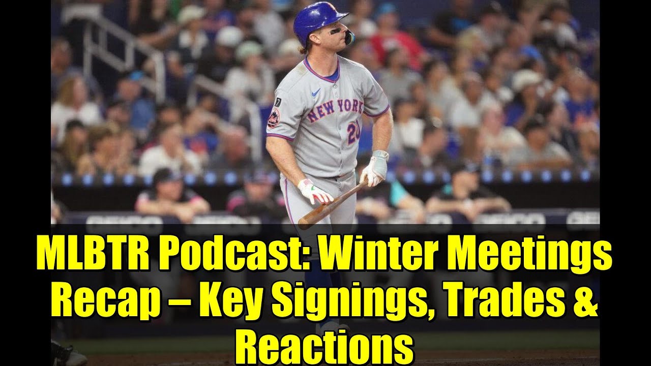 Подкаст MLBTR: Обзор зимних встреч — ключевые подписания, обмены и комментарии.