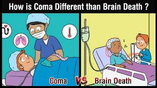 Coma vs Brain Death | How is Coma Different than Brain Death ? | in Hindi
