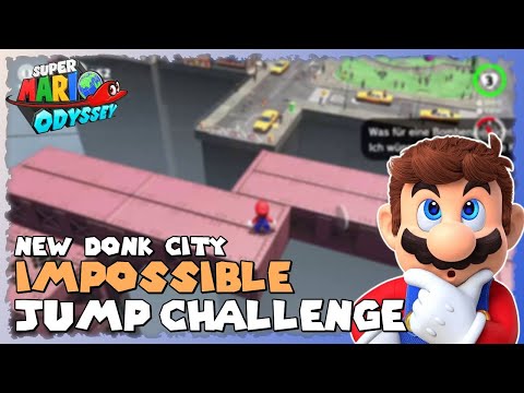 New Donk City Impossible Jump 🔸 Mario Odyssey Challenge