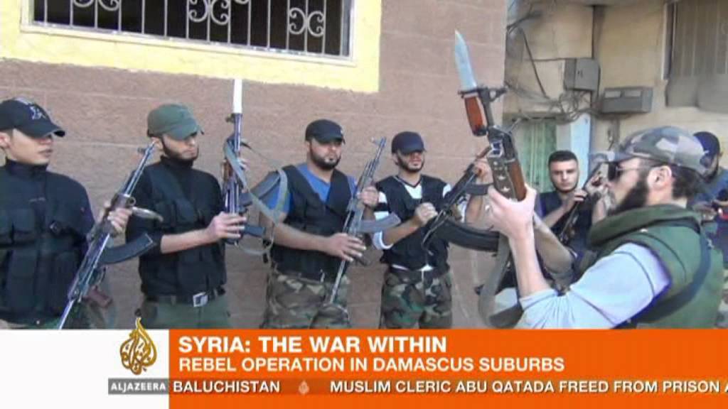 يخطط الثوار السوريون لمعركة من أجل دمشق