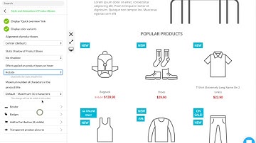 How to animate product boxes? (Prestashop 1.7)